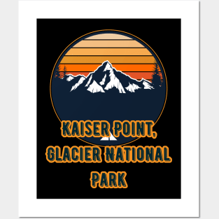 Kaiser Point, Glacier National Park Posters and Art